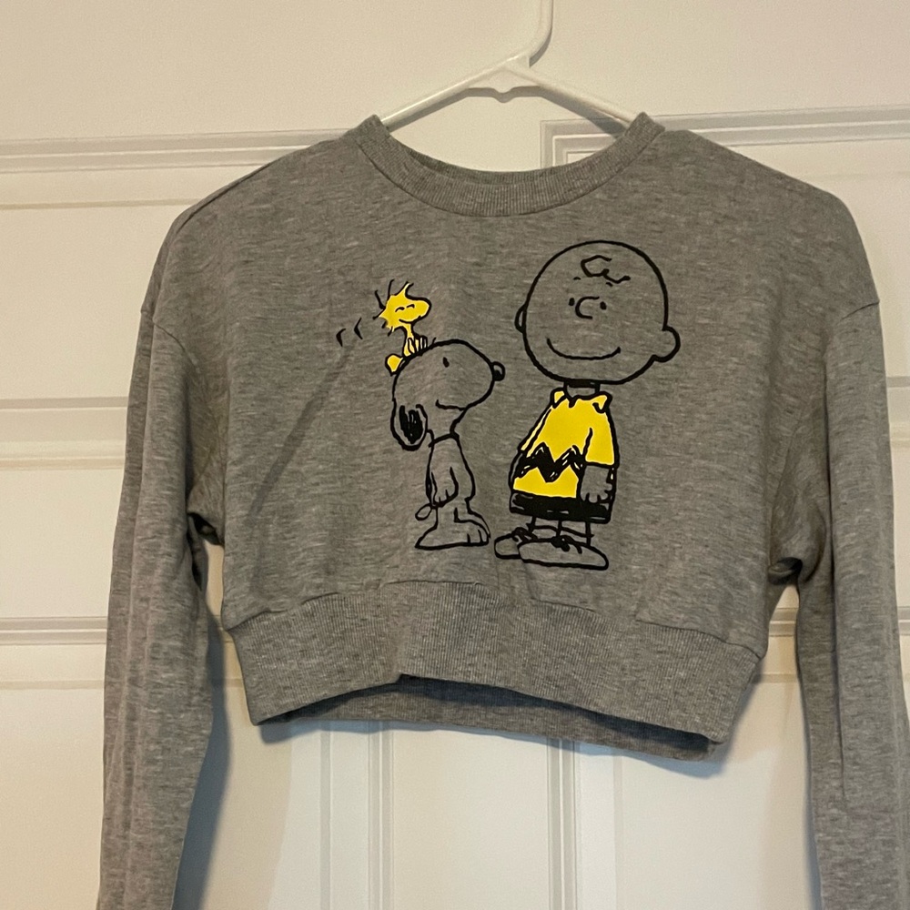 Peanuts Gray Sweater